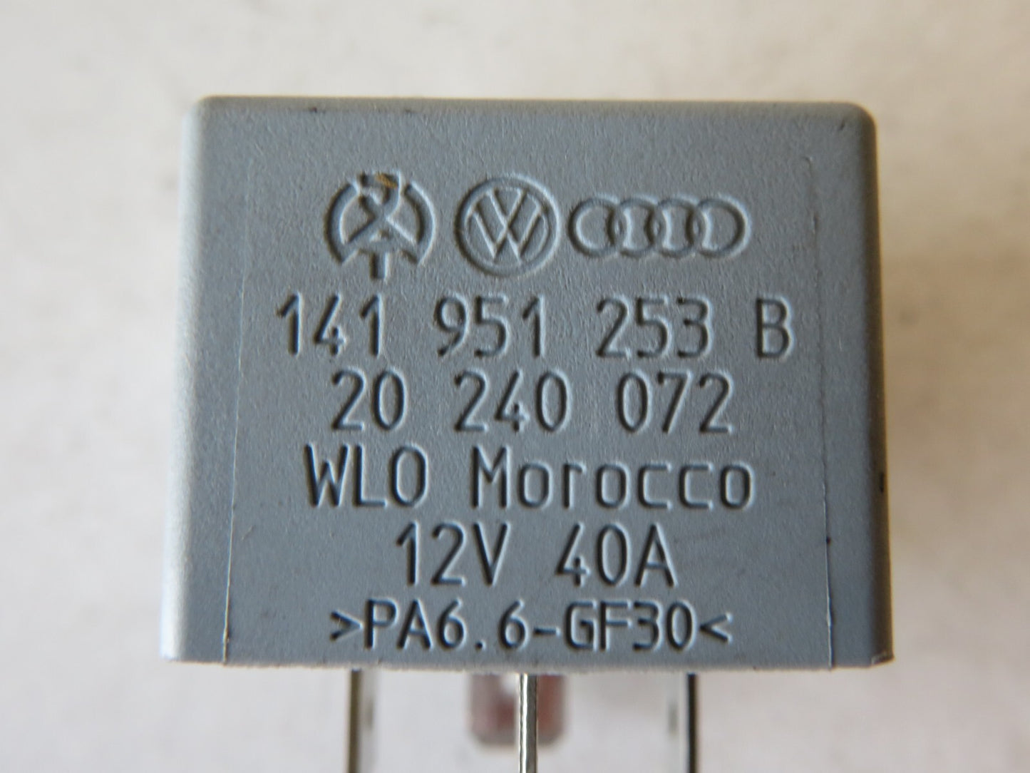 VOLKSWAGEN VW GOLF MK4 53 RELAY 141951253B  1998-2004 AMS1703-3