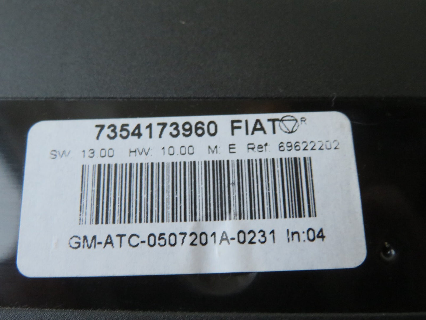 FIAT CROMA HEATER CLIMATE CONTROLS 7354173960 2005-2011 A1617-4