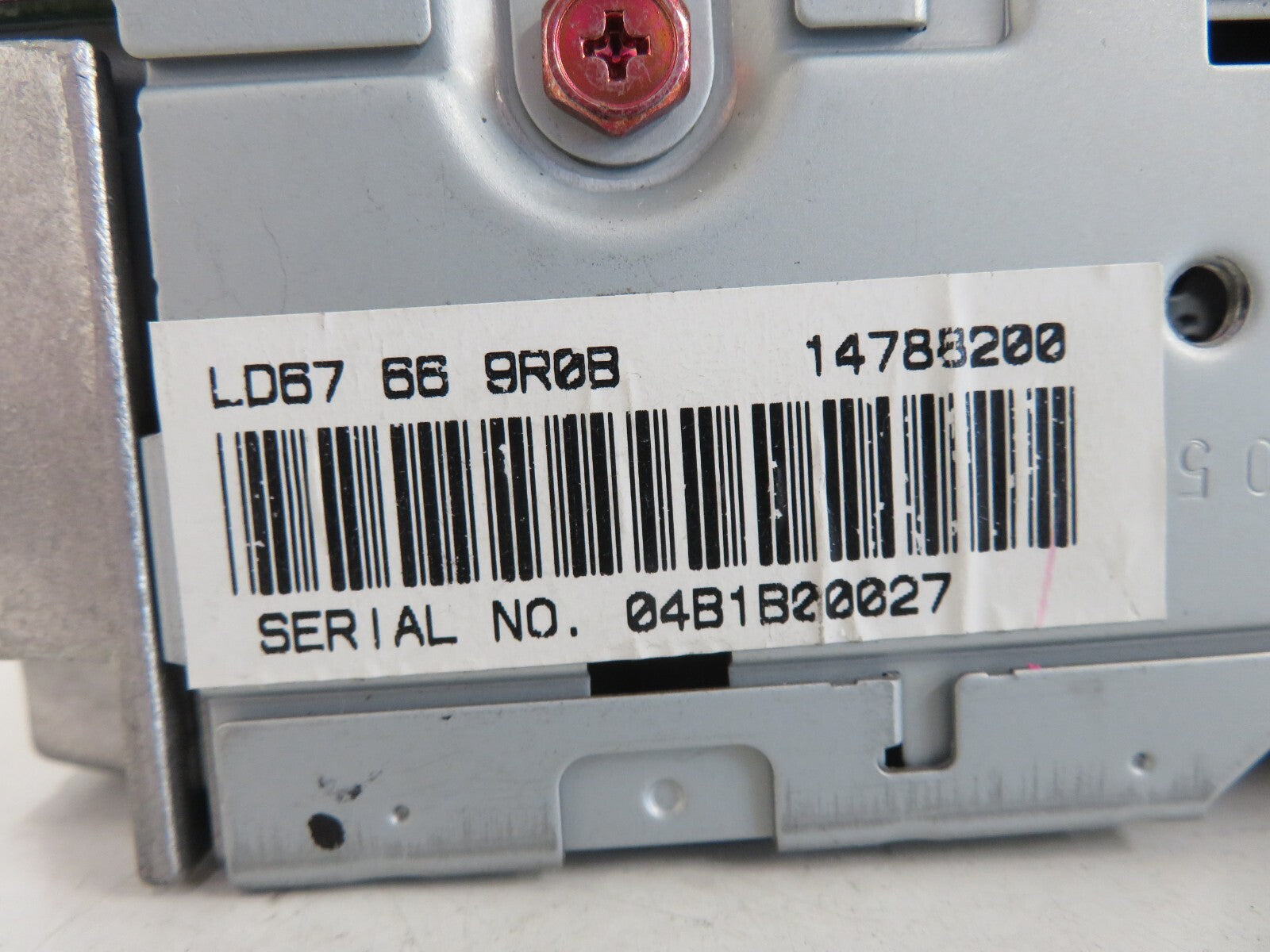 MAZDA MPV RADIO CD HEAD UNIT LD67669R0B 2000-2005 A1222-20