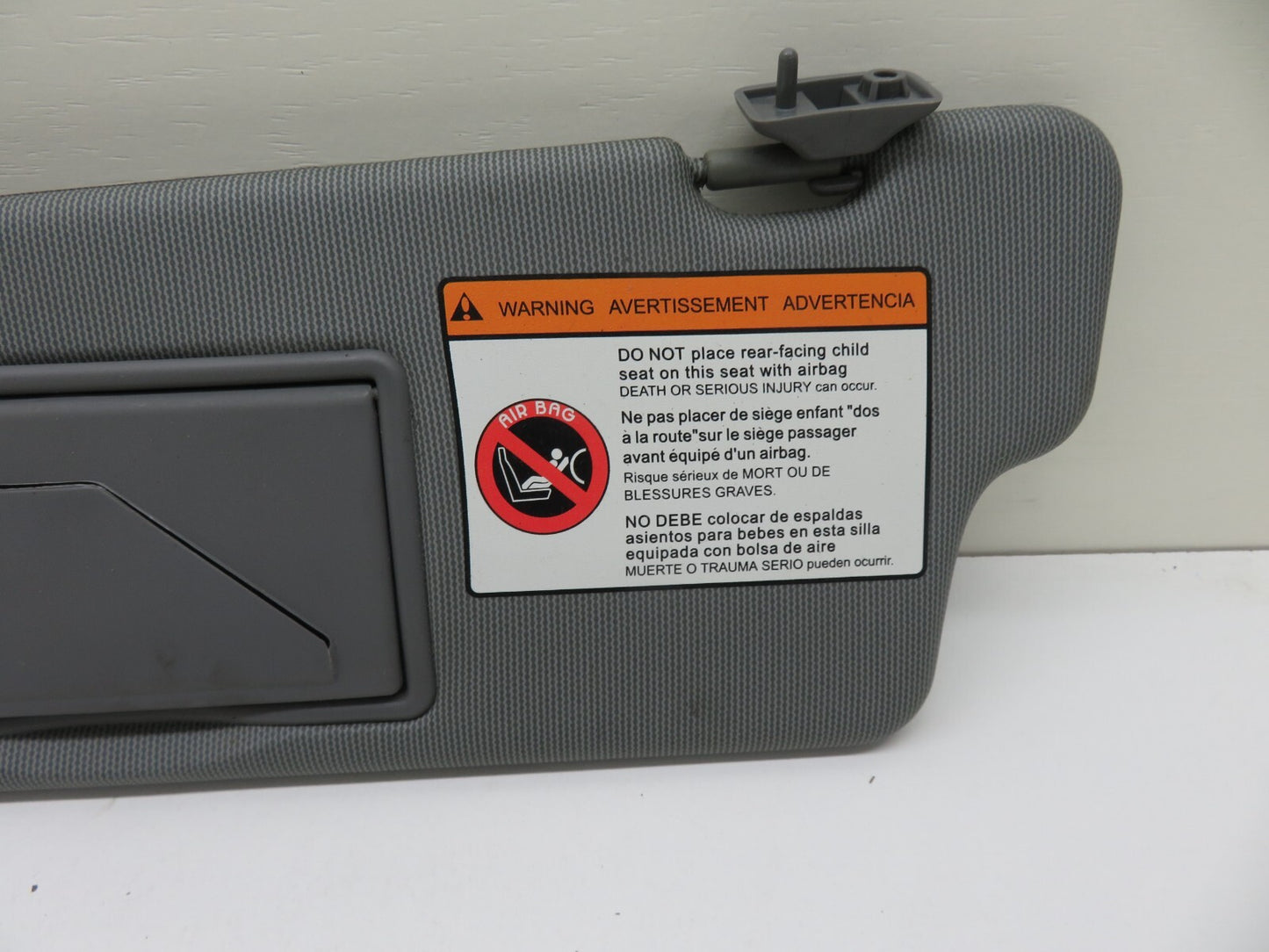 CHEVROLET LACETTI NS PASSENGER SIDE SUN VISOR 2004-2010 1434-13