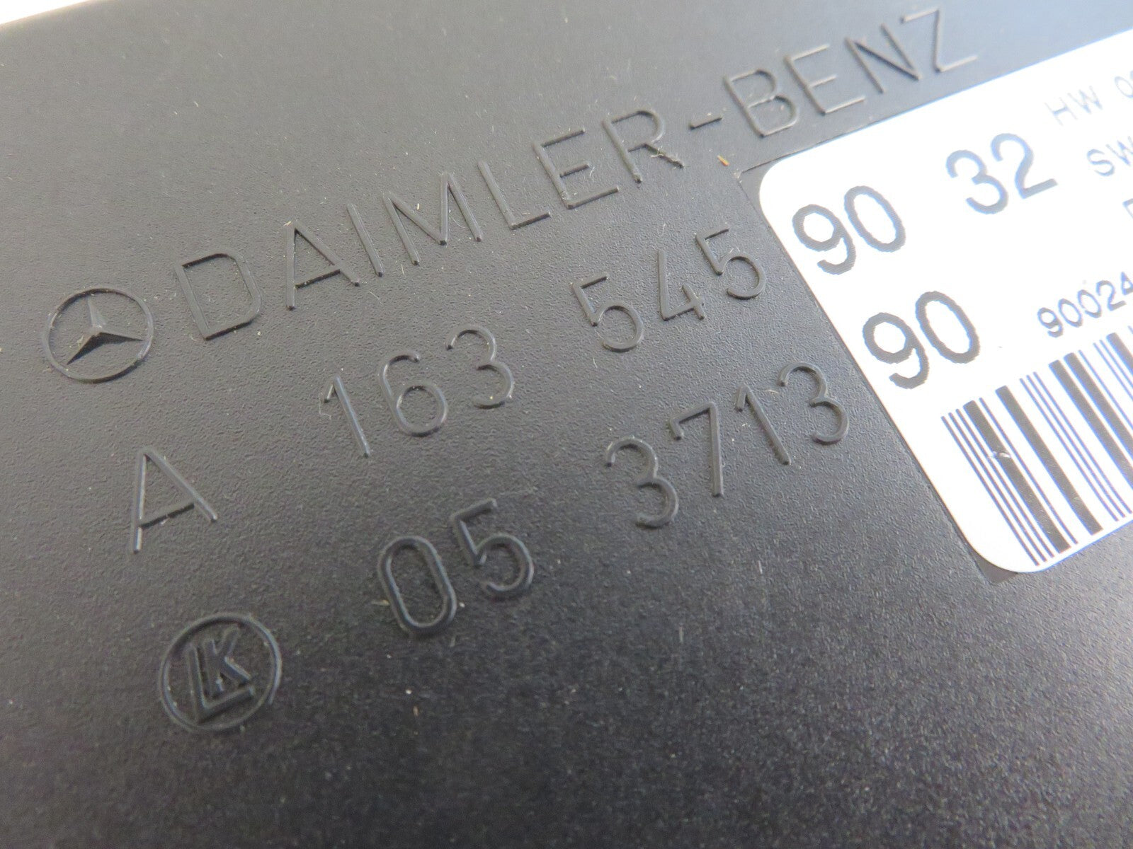 MERCEDES BENZ ML270 BODY CONTROL MODULE BCM A1635459032 2002-2005 MIX1010-5