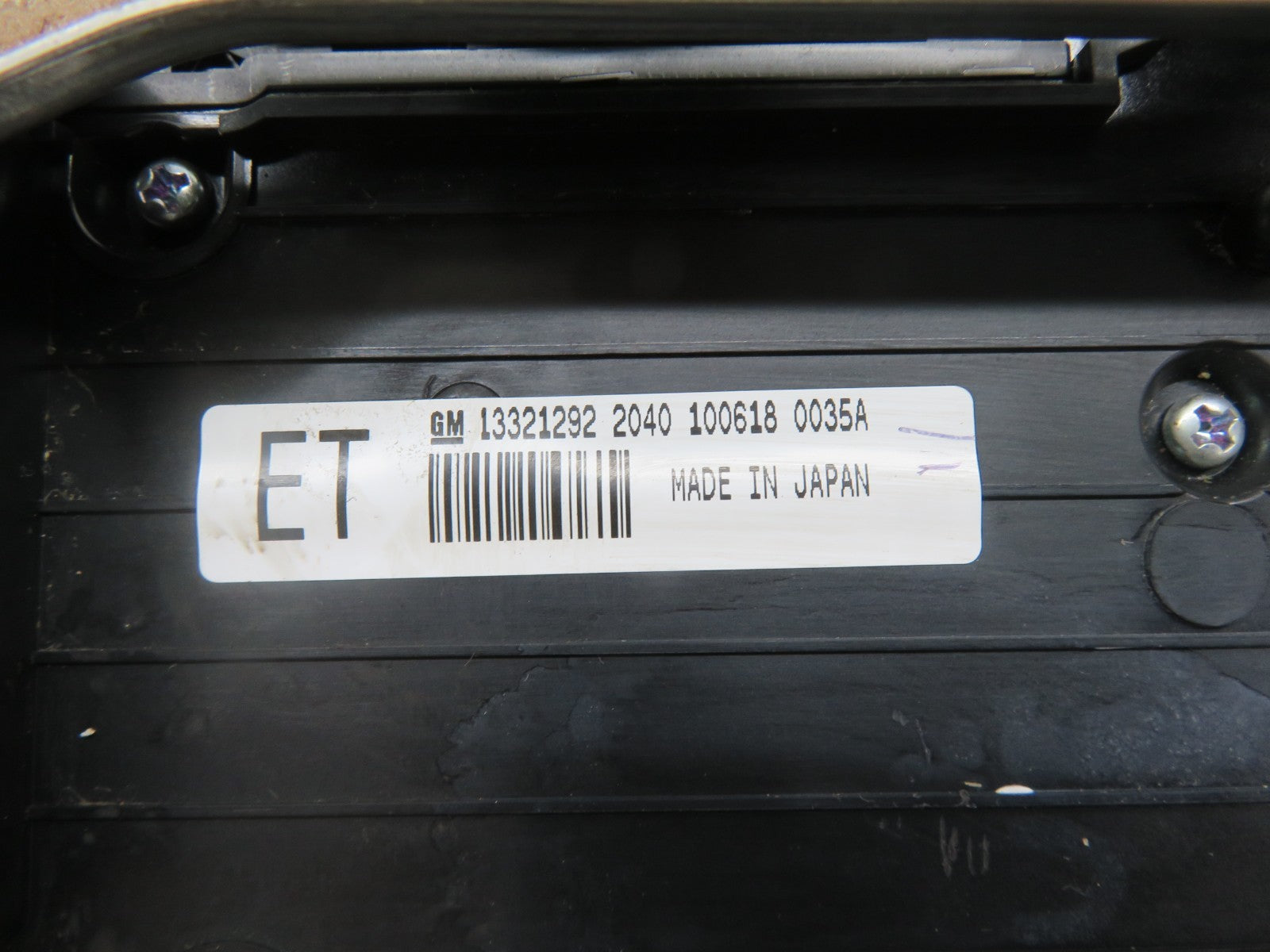 VAUXHALL INSIGNIA RADIO CD HEAD UNIT FASCIA PANEL 13321292 2008-2013 1155-17