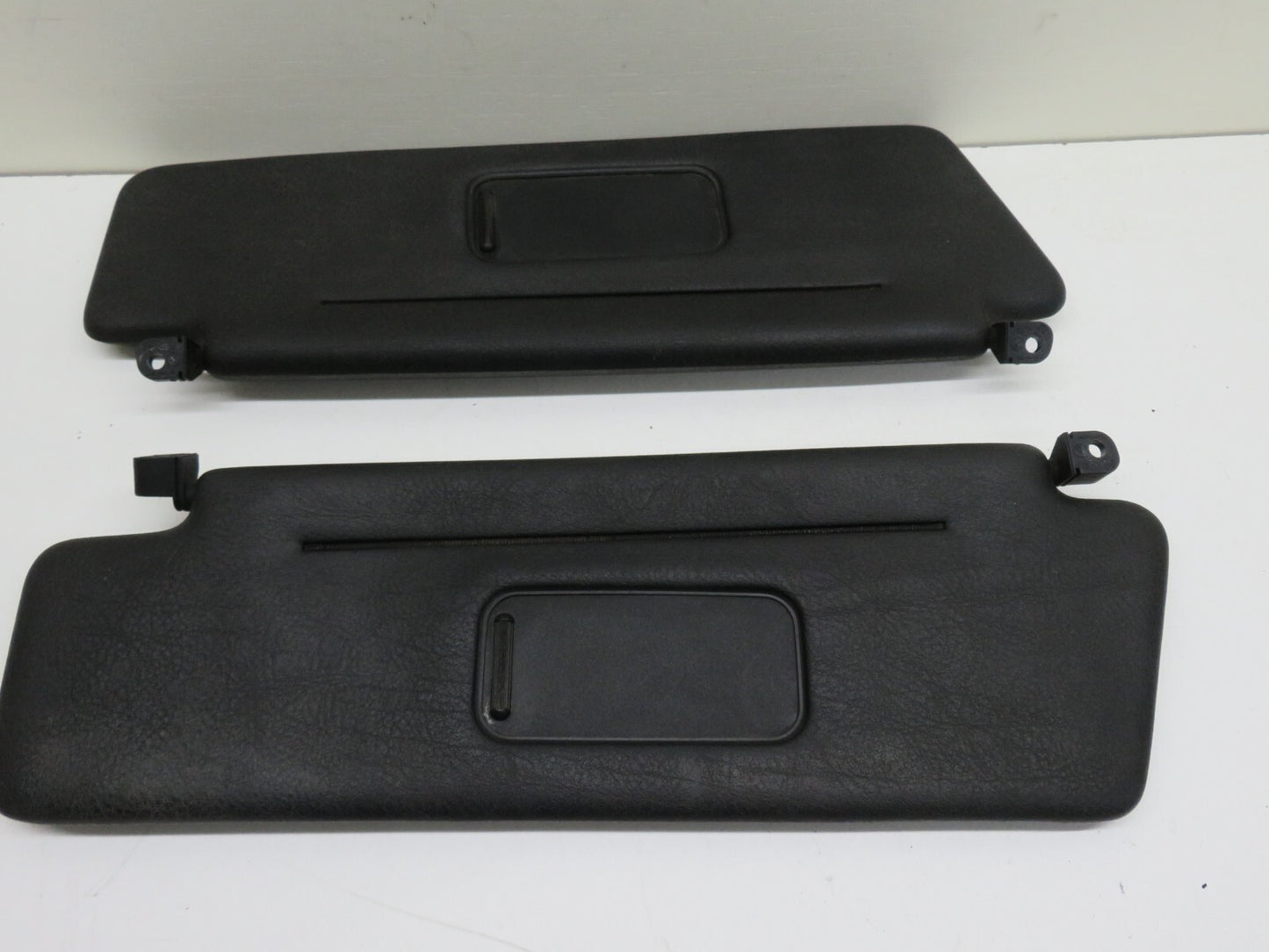 BMW E36 CONVERTIBLE SUN VISORS PAIR BLACK 1991-1998 1756-14