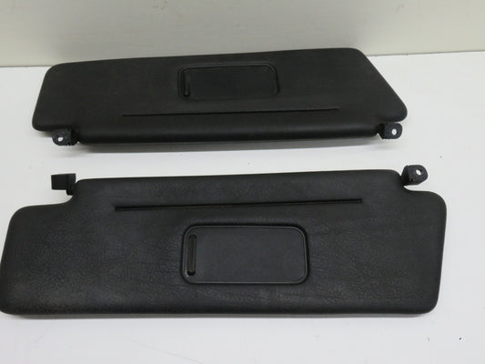BMW E36 CONVERTIBLE SUN VISORS PAIR BLACK 1991-1998 1756-14