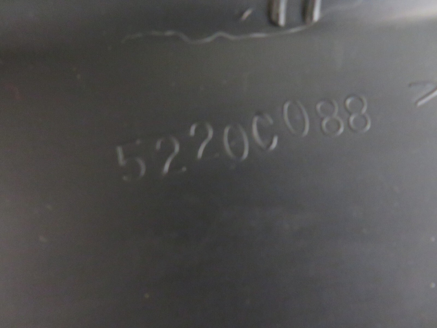 PEUGEOT 4007 OS DRIVER SIDE WING BONNET TRIM 2007-2012 1603-3