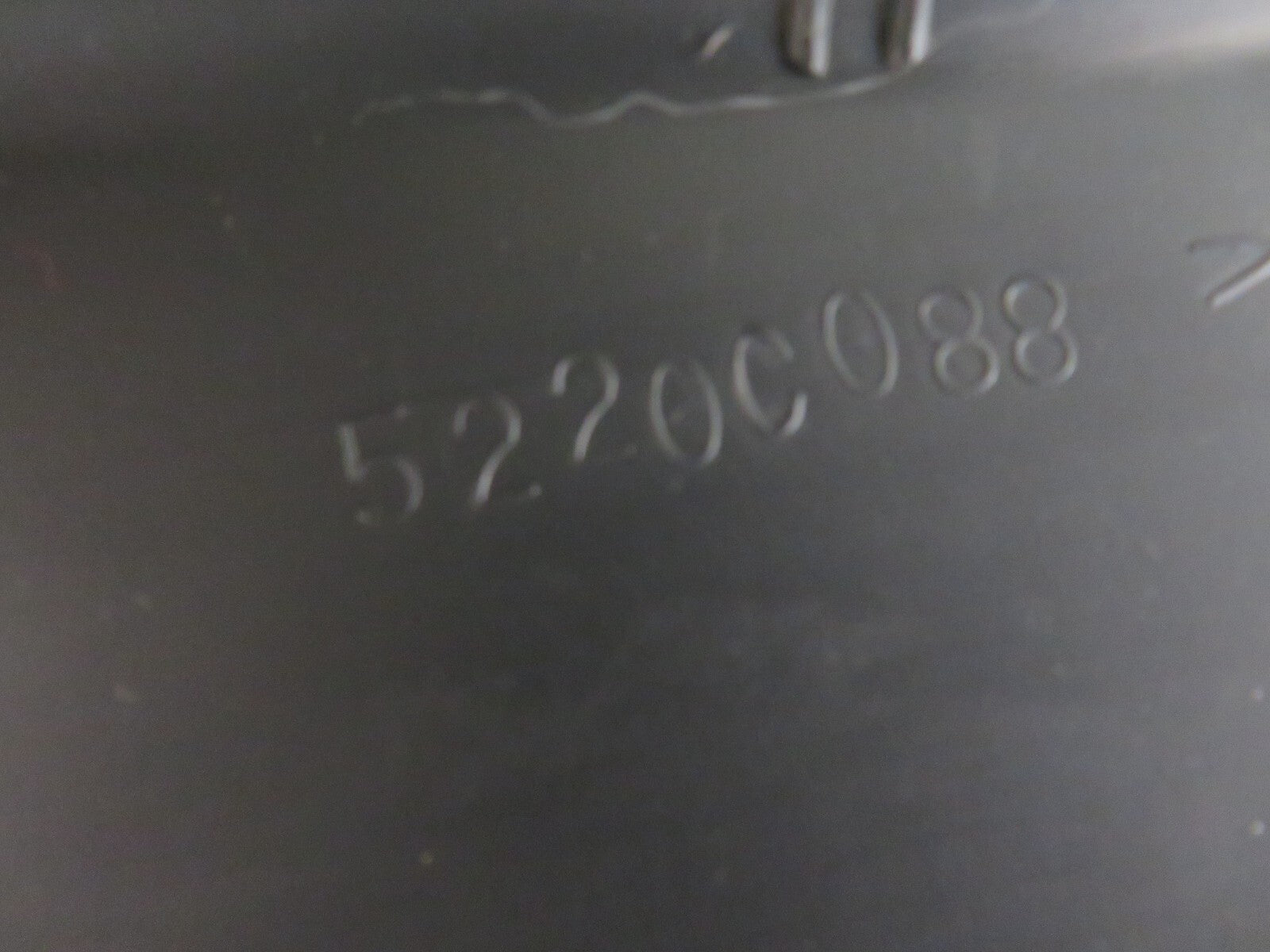 PEUGEOT 4007 OS DRIVER SIDE WING BONNET TRIM 2007-2012 1603-3