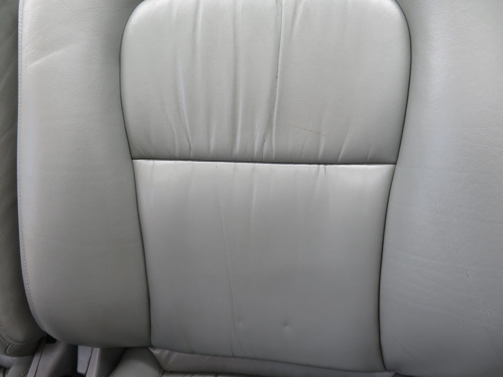 TOYOTA LEXUS SOARER SC400 FRONT GREY LEATHER SEATS PAIR (SEE PHOTOS)  1991-1999