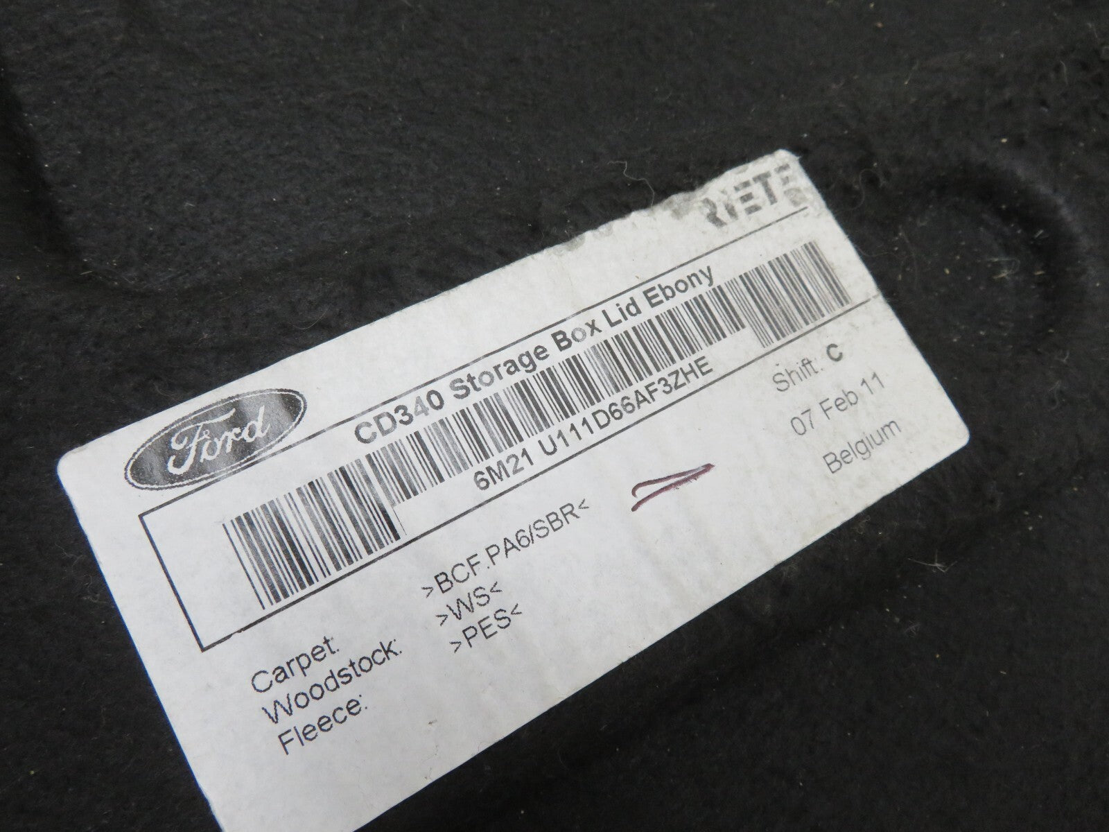 FORD S-MAX REAR FLOOR BOARD COVER 6M21-U111D66AF3ZHE 2006-2014 #1