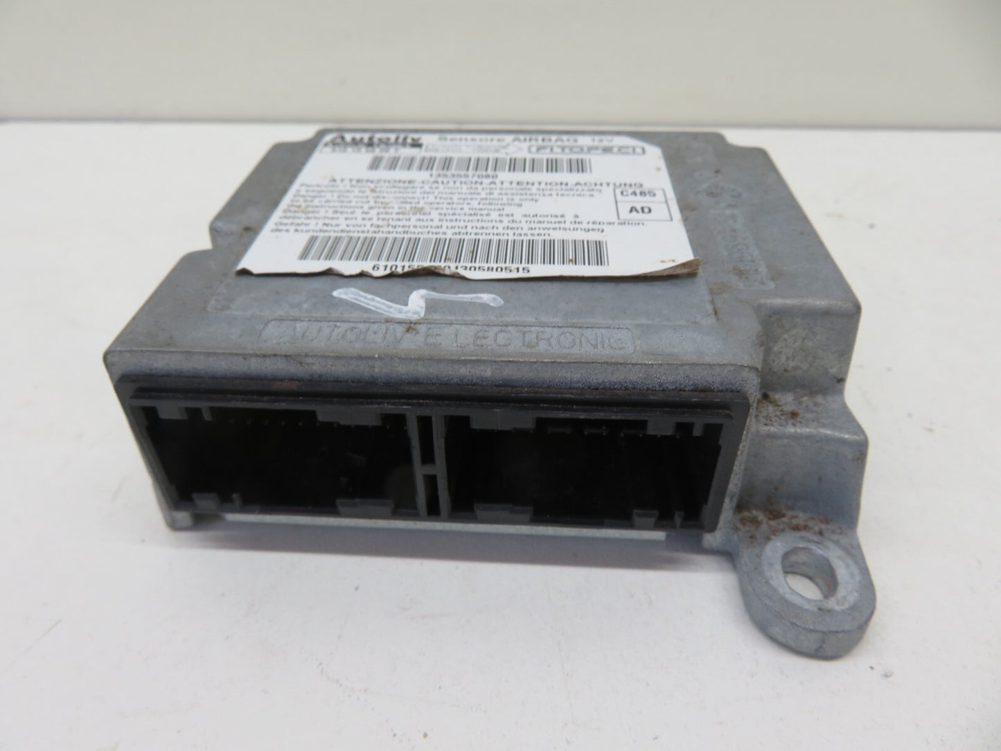 PEUGEOT BIPPER 1.4 610155800 AIR BAG CONTROL MODULE 2008-2015 1734-5