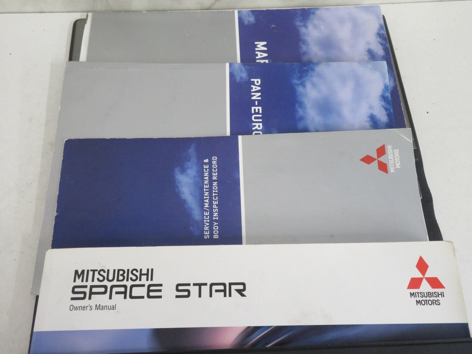 MITSUBISHI SPACE START OWNERS MANUAL WITH FOLDER 1999-2005 MIX