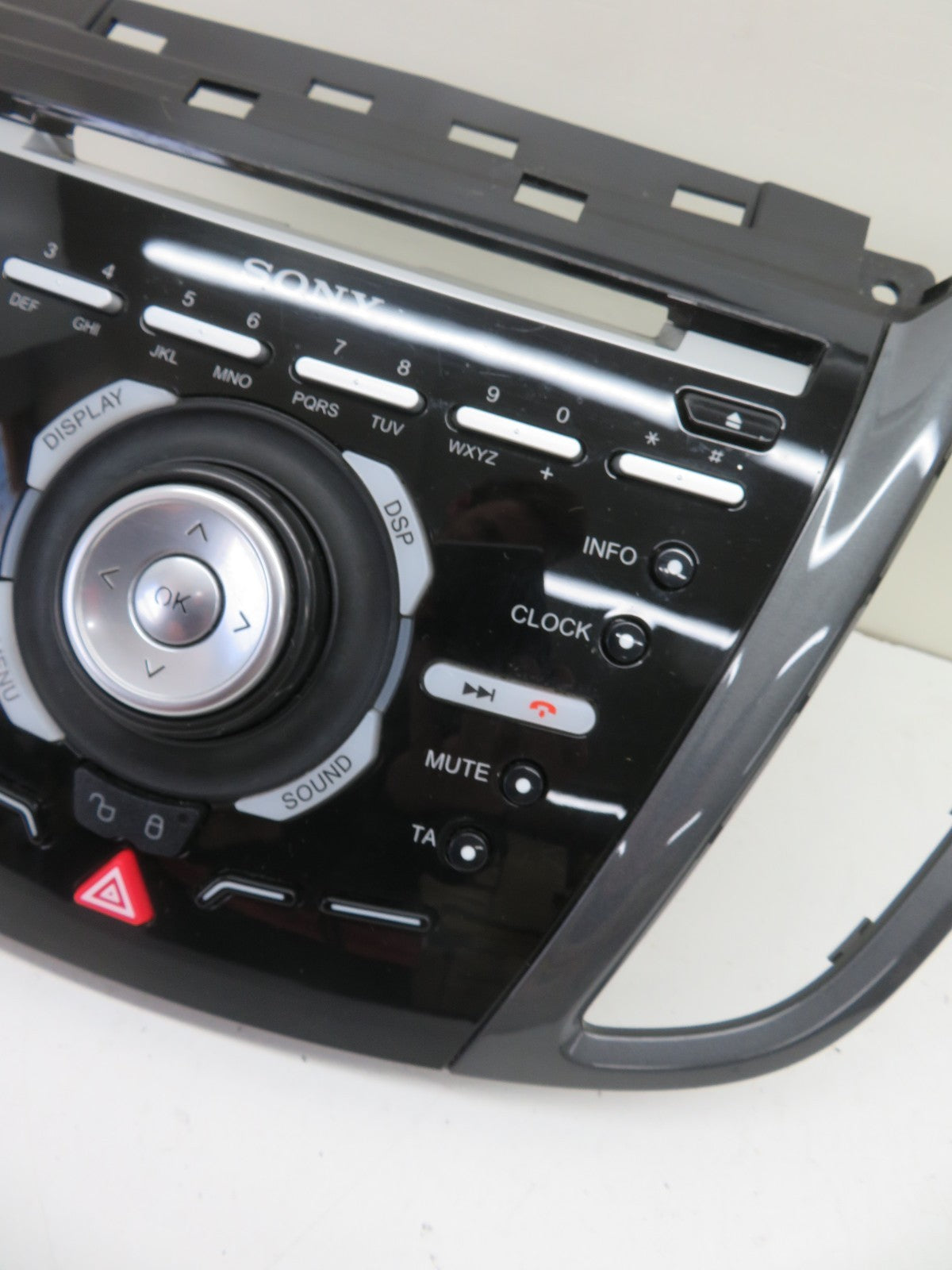 FORD C MAX RADIO CONTROL FASCIA TRIM SONY AM5T-18K811-DF37CE 2011-2015 1691-2