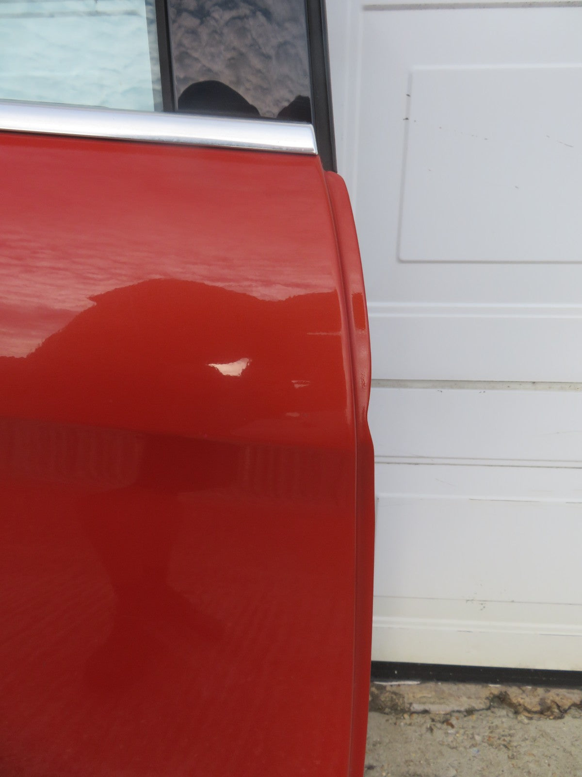 FORD CMAX C MAX OSR DRIVER REAR DOOR IN ORANGE 2010-2015 (SEE PHOTOS)