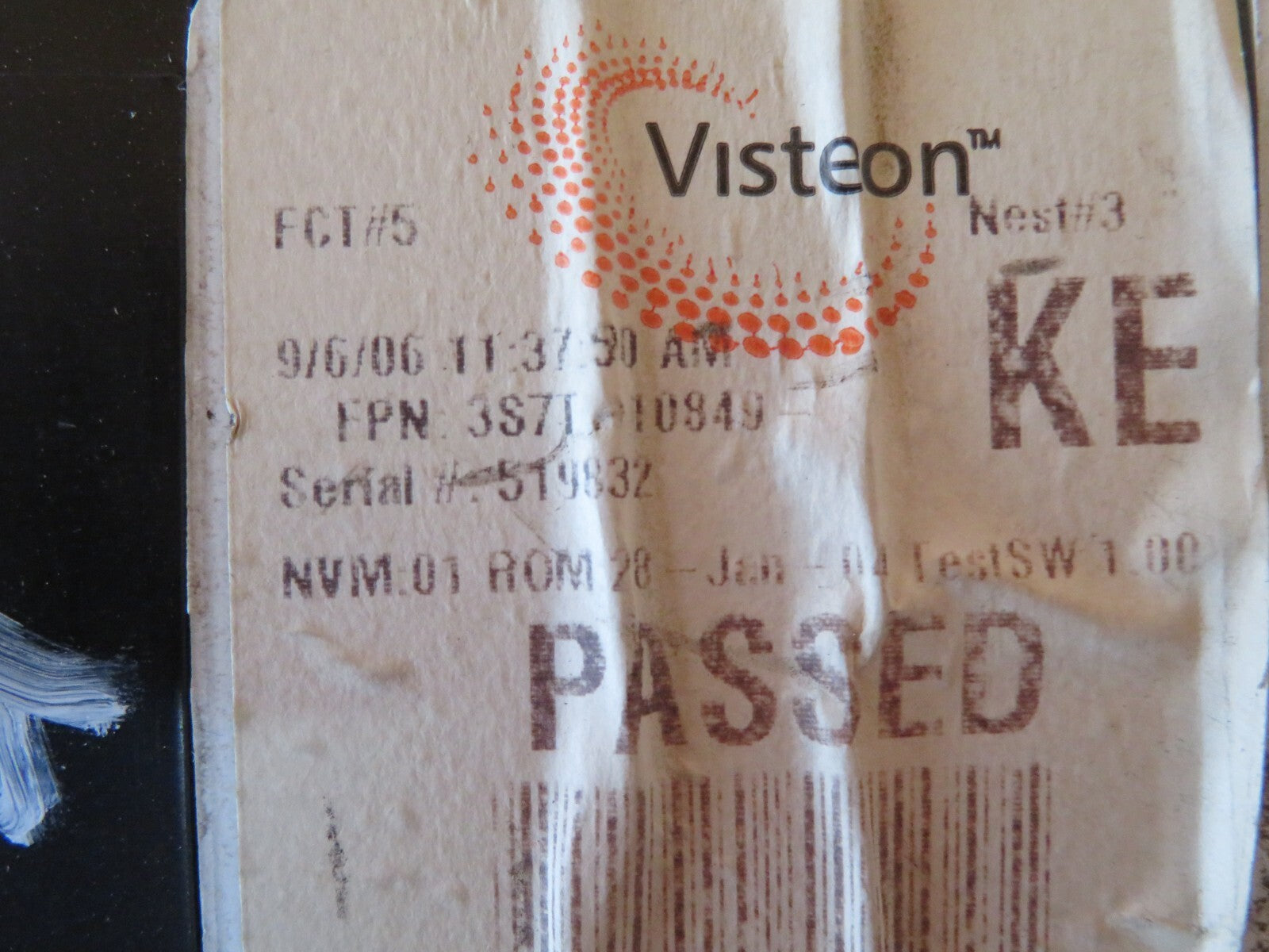 FORD MONDEO MK3 2.0 TDCI 3S7T-10849-KE 2003-2007 MIX1553-4