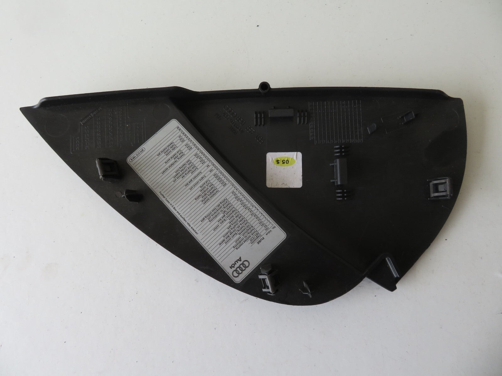 AUDI A3 8P OS DRIVER DASHBOARD END 8p0857086 2003-2008 AMS1417