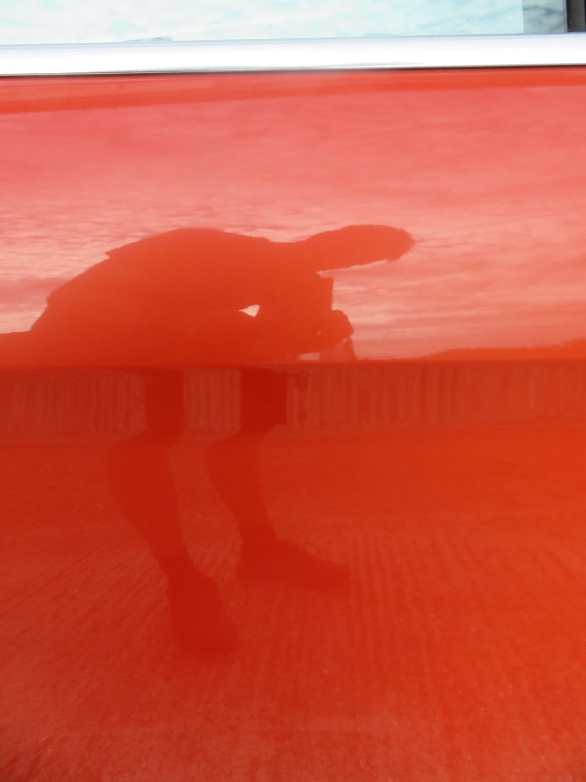 FORD CMAX C MAX OSR DRIVER REAR DOOR IN ORANGE 2010-2015 (SEE PHOTOS)