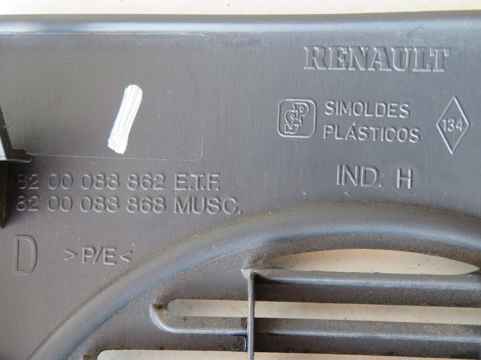 RENAULT CLIO MK2 FRONT OS DRIVER SPEAKER COVER 8200083862 1998-2006 AMS1700