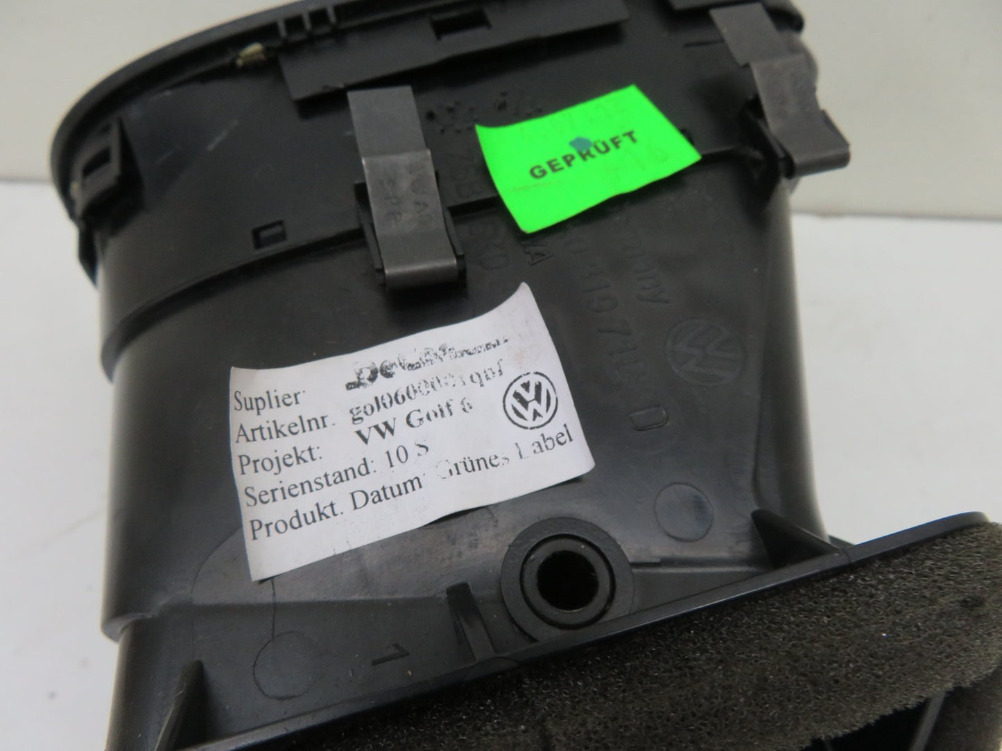 VW GOLF MK6 OS DRIVER SIDE DASHBOARD AIR VENT 2009-2013 REF-7