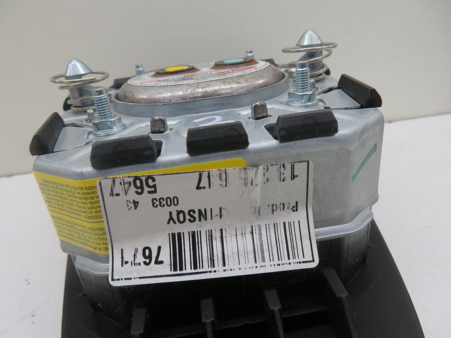 VAUXHALL INSIGNIA STEERING WHEEL AIR BAG 13275647 2008-2016 1437-2