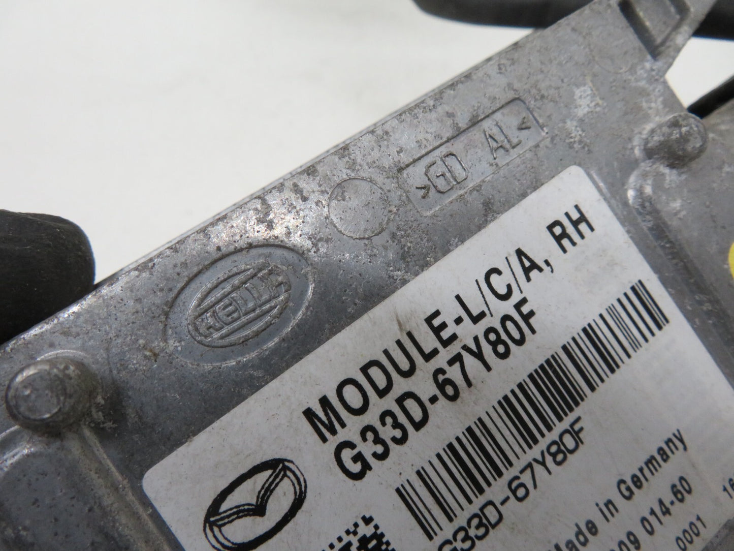 MAZDA CX7 OS DRIVER BLIND SPOT MODULE G33D-67Y80F 2008-2012 1629-15