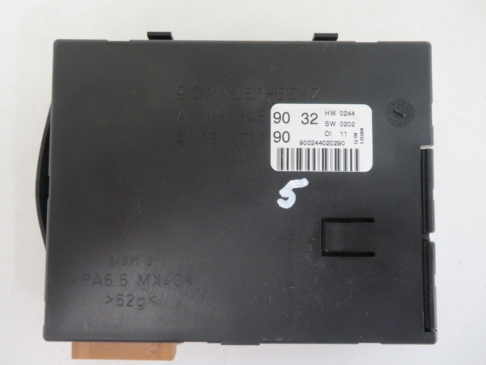 MERCEDES BENZ ML270 BODY CONTROL MODULE BCM A1635459032 2002-2005 MIX1010-5