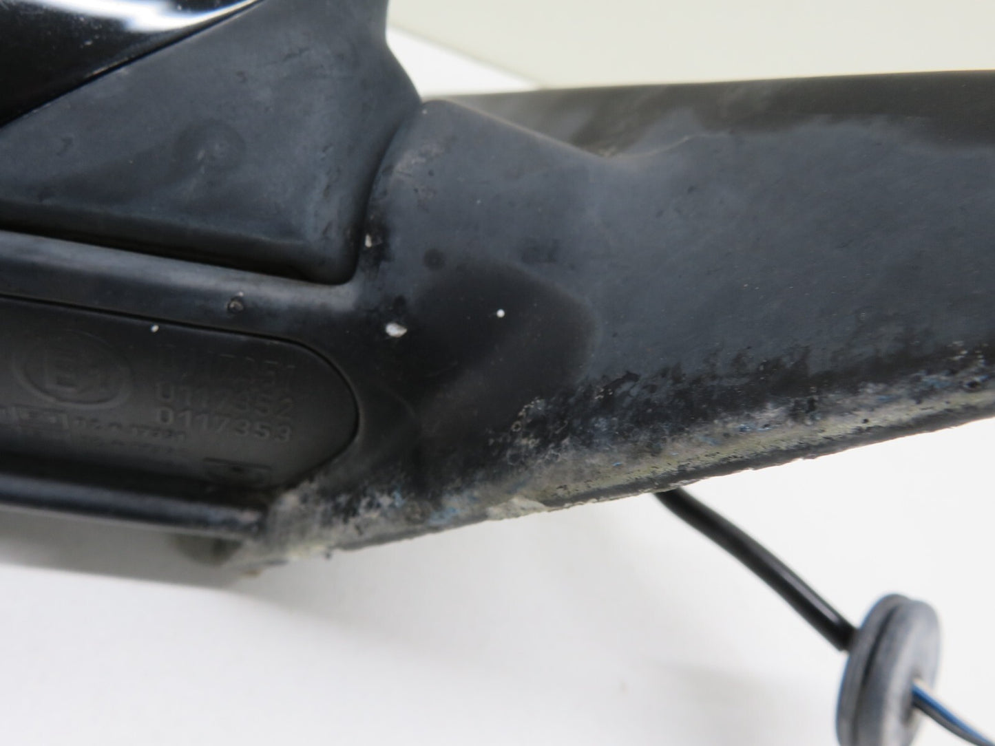 BMW E36 OS DRIVER DOOR WING MIRROR BLACK 1991-1998 1756-12