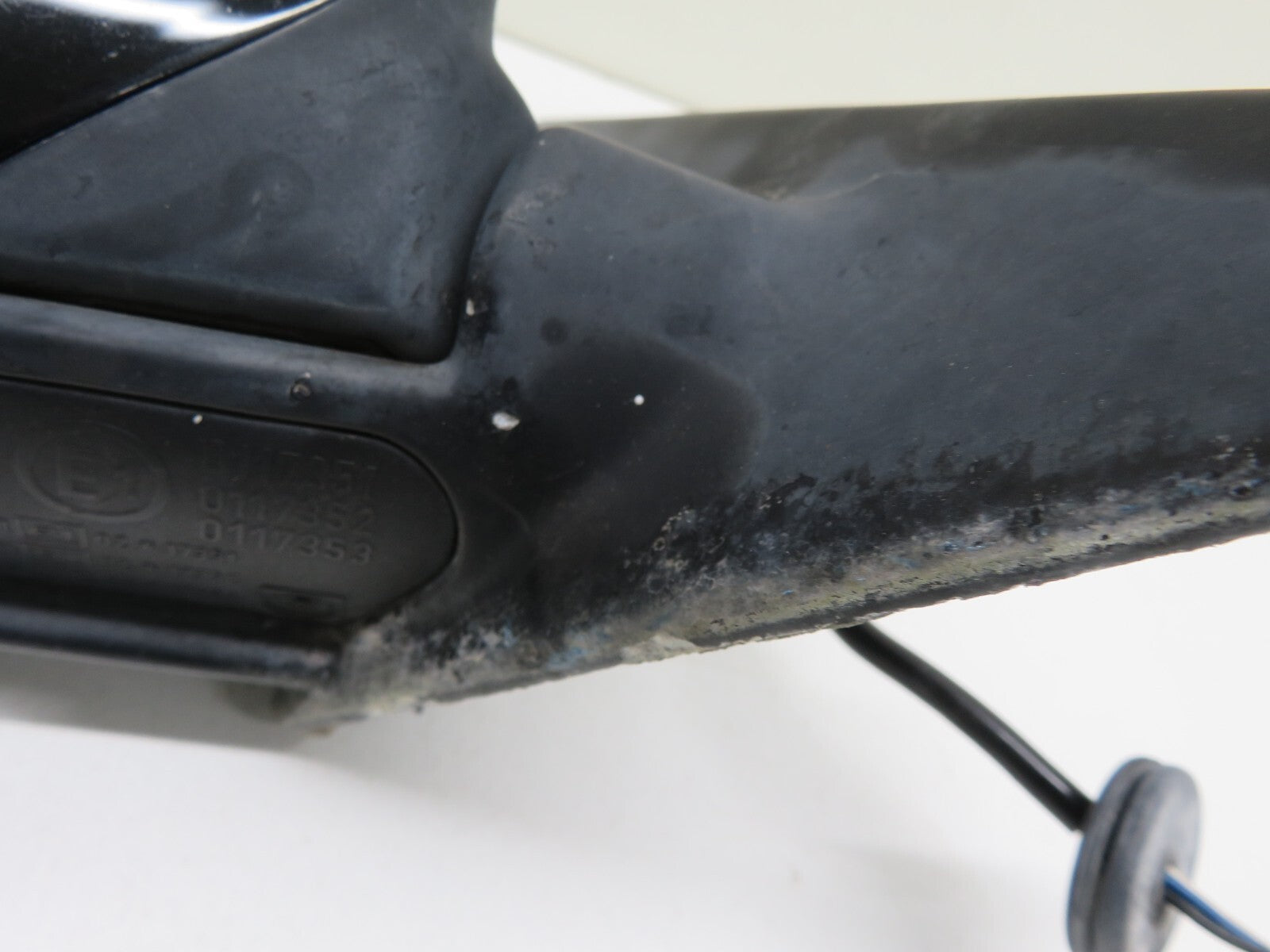 BMW E36 OS DRIVER DOOR WING MIRROR BLACK 1991-1998 1756-12