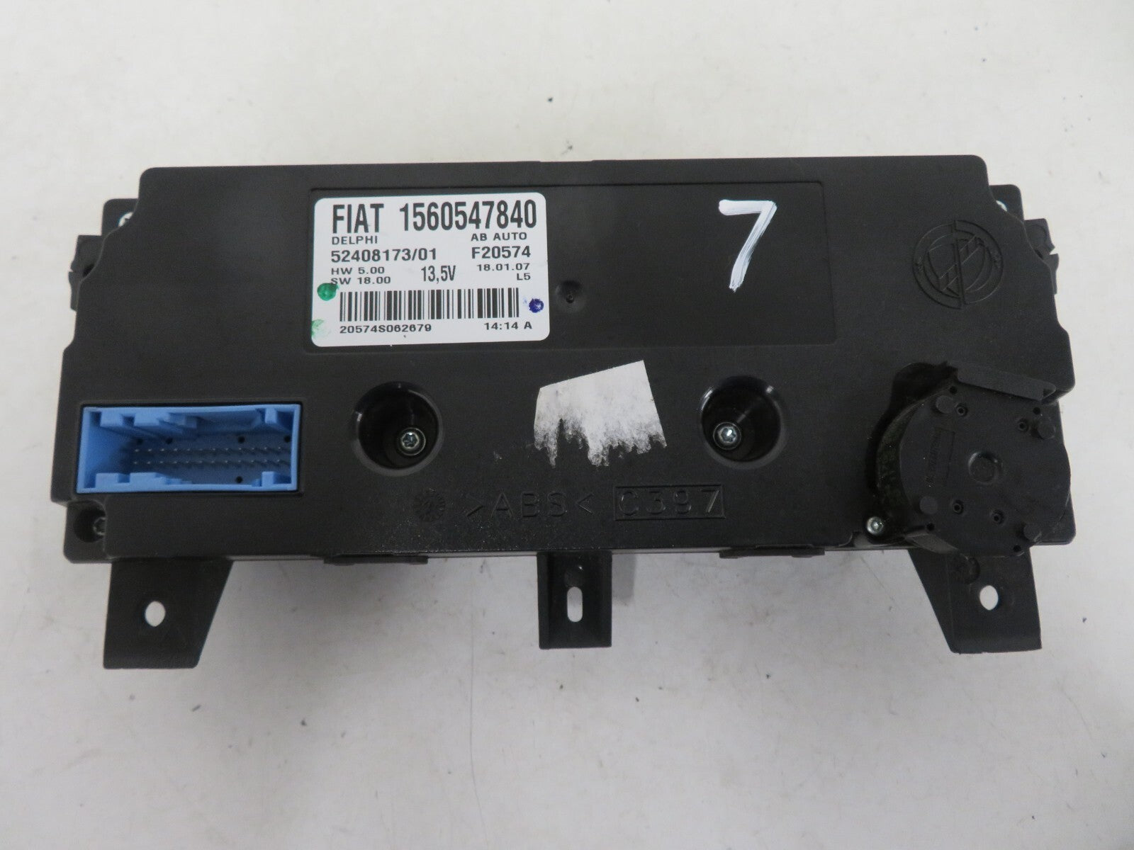 ALFA ROMEO BRERA 159 HEATER CLIMATE CONTROLS 1560547840 2005-2011 MISC1602-7