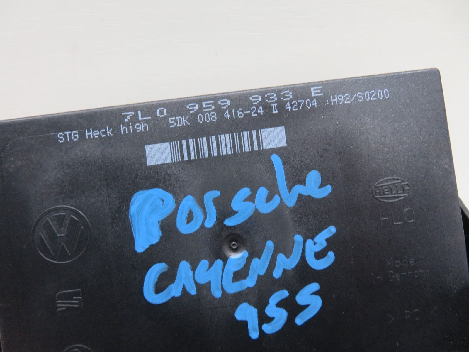 PORSCHE CAYENNE S 955 V8 COMFORT CONTROL ECU 7l0959933E 7L0907719 2001-2006 SA 1