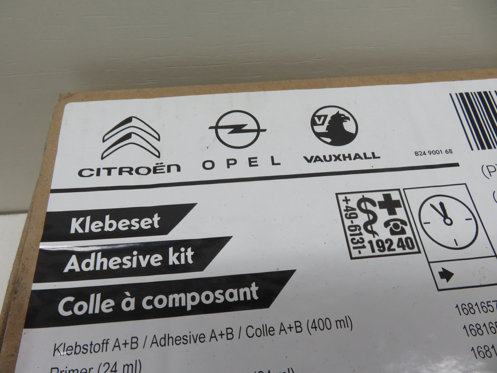 PEUGEOT BONDING KIT 1682728480 O2X