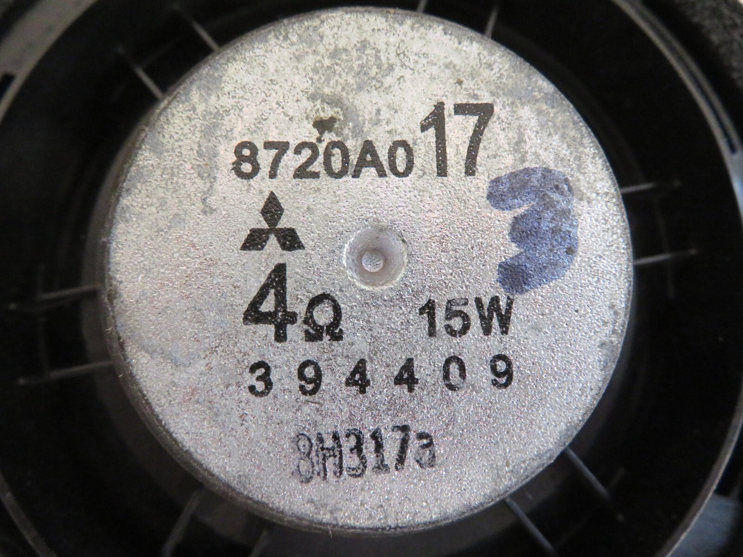 PEUGEOT 4007 OSR DOOR SPEAKER 2007-2012 1630-3