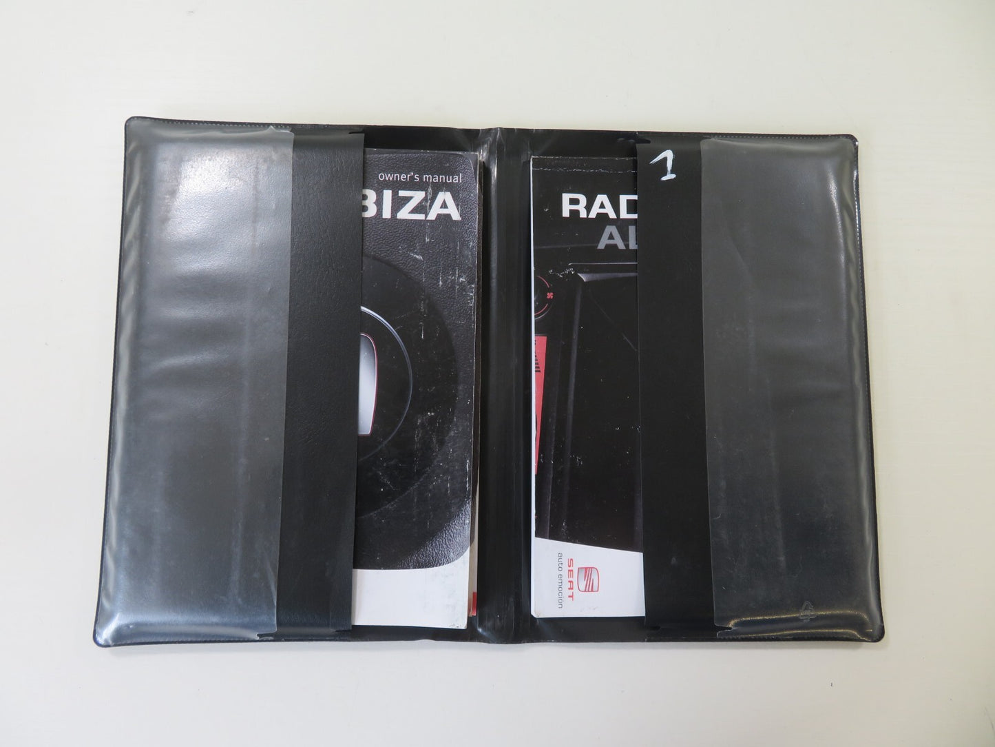 SEAT IBIZA MK3 6L OWNERS MANUAL WITH FOLDER 2002-2008 2018-1