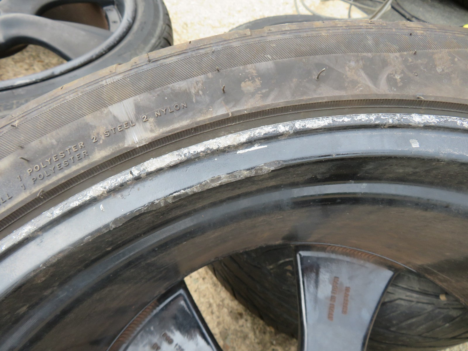 VEMIRI ARNAGE 22" ALLOY WHEELS WITH TYRES (SEE PHOTOS, NEED REFURB) 5 X 130 PCD