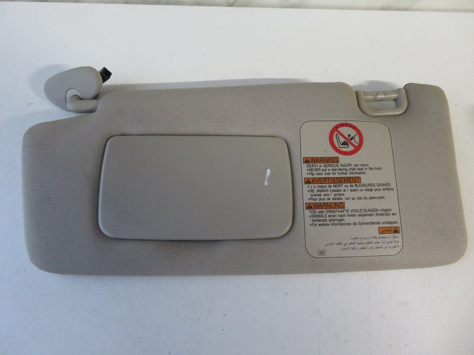 SUBARU LEGACY ESTATE NS PASSENGER SUN VISOR 2003-2009 AMS1559-1