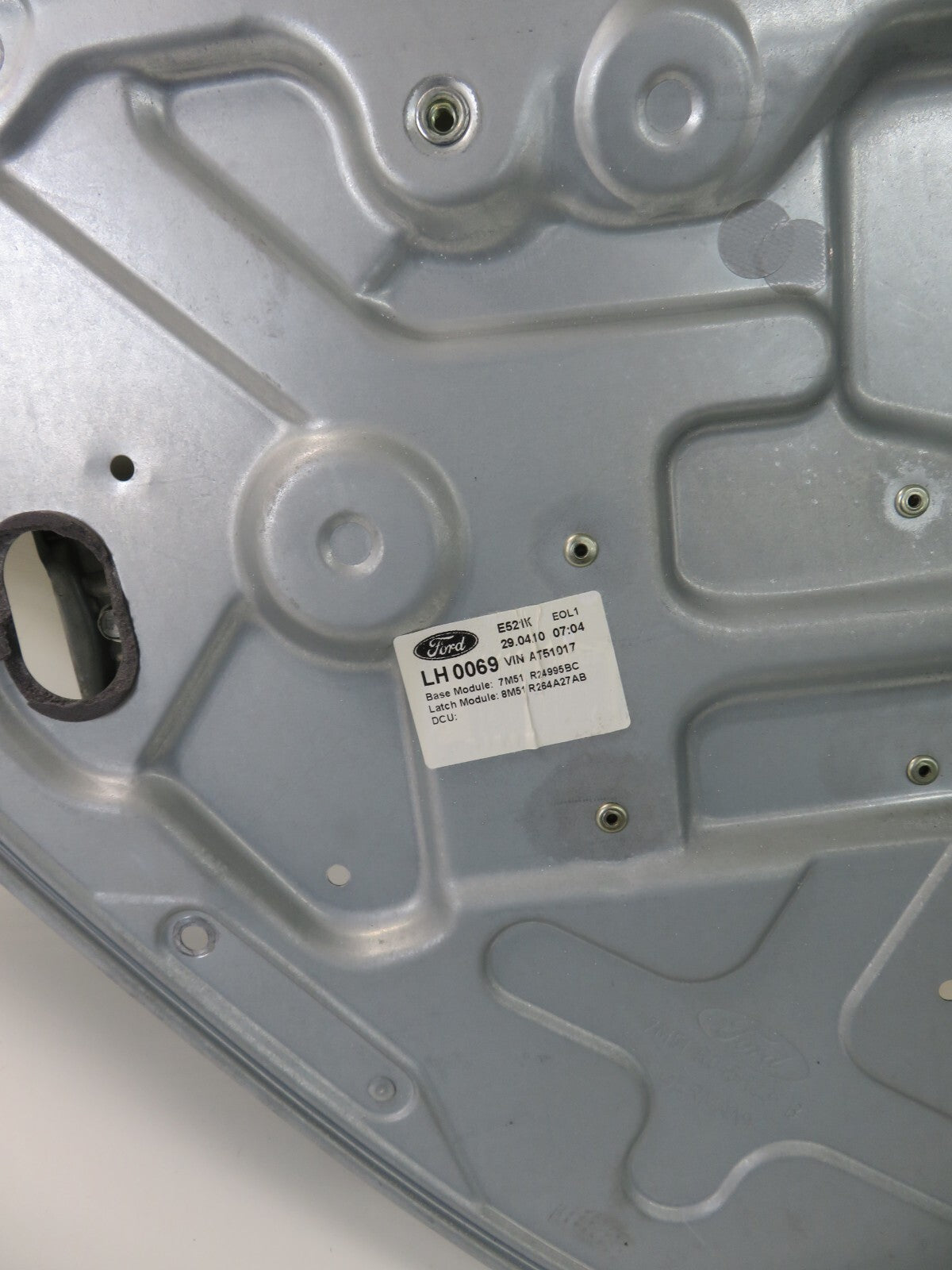 FORD C-MAX NSR MANUAL WINDOW REGULATOR 2006-2010