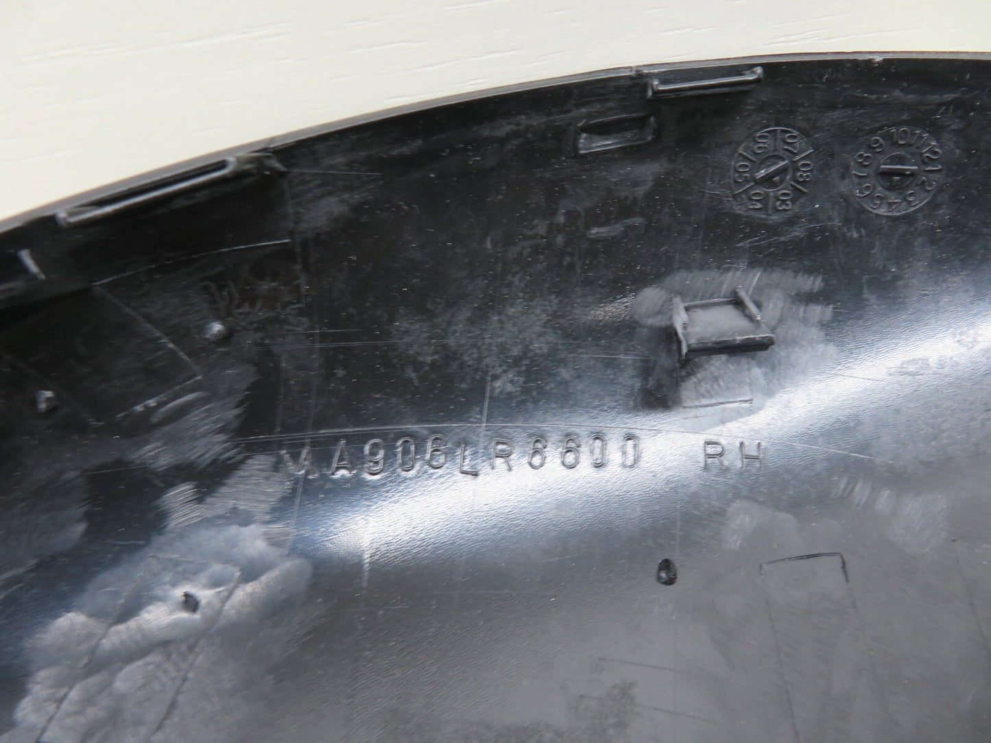 OS DRIVER DOOR WING MIRROR COVER FOR ALFA 147 AA3407413 2000-2010