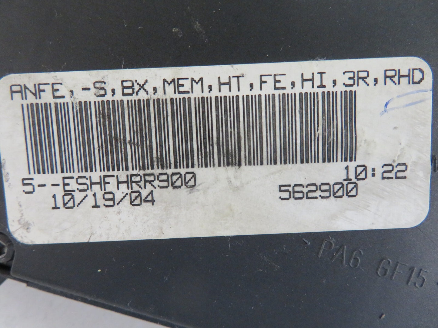 MERCEDES BENZ ML270 W163 OS DRIVER SEAT SWITCHES 0365458428 02-05 MIX1010-13