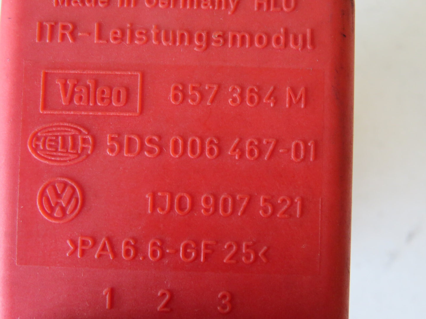 VOLKSWAGEN VW PASSAT B5.5 HEATER BLOWER MOTOR RESISTOR 1J0907521 01-05 AMS1348