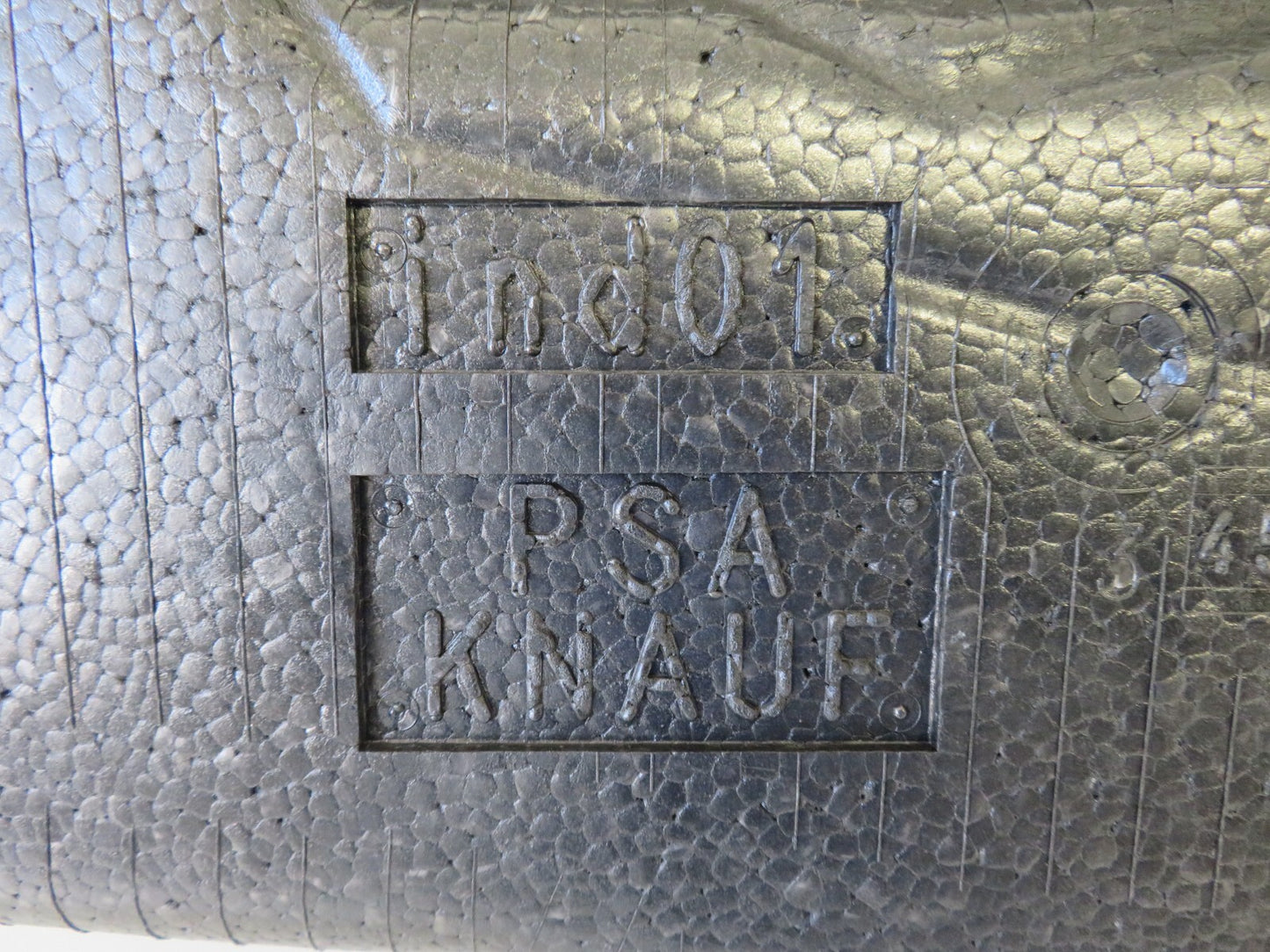 PEUGEOT 308 BOOT FOAM 9660580880 2007-2013