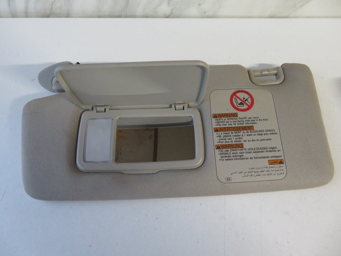 SUBARU LEGACY ESTATE NS PASSENGER SUN VISOR 2003-2009 AMS1559-1