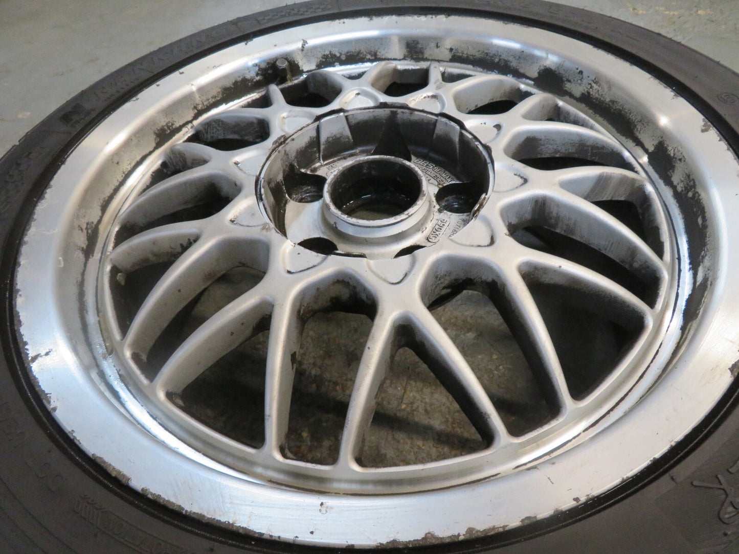 STAGGERED FITMENT 16" BBS ALLOY WHEELS X4 PCD 5 X 114.3 8J REAR 7J FRONT