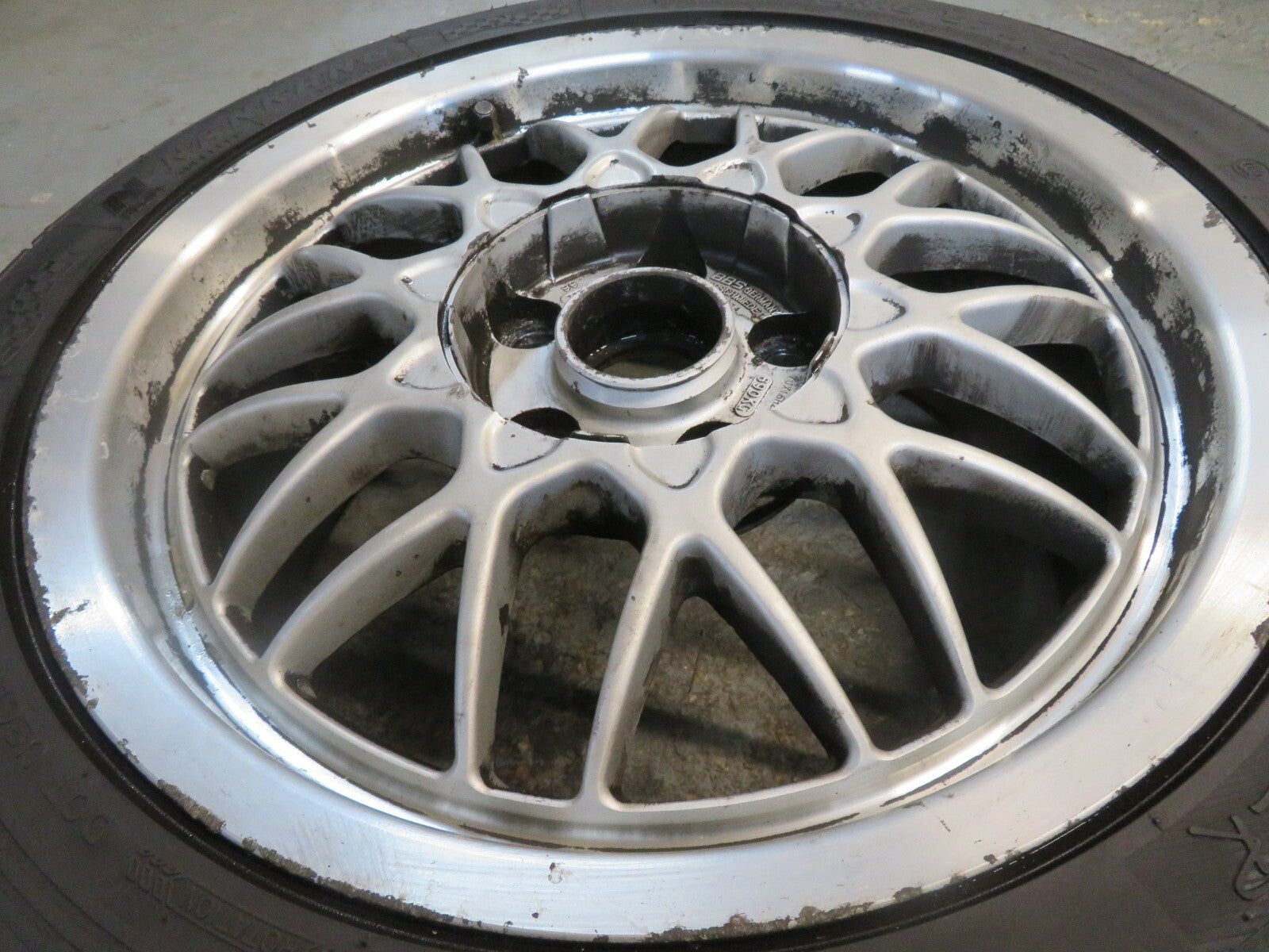 STAGGERED FITMENT 16" BBS ALLOY WHEELS X4 PCD 5 X 114.3 8J REAR 7J FRONT