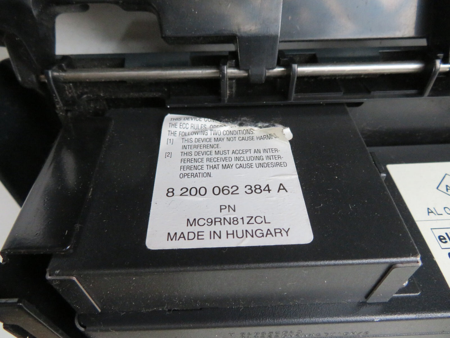 RENAULT MEGANE MK1 CD CHANGER 8200002656A 1999-2002 A1117-4