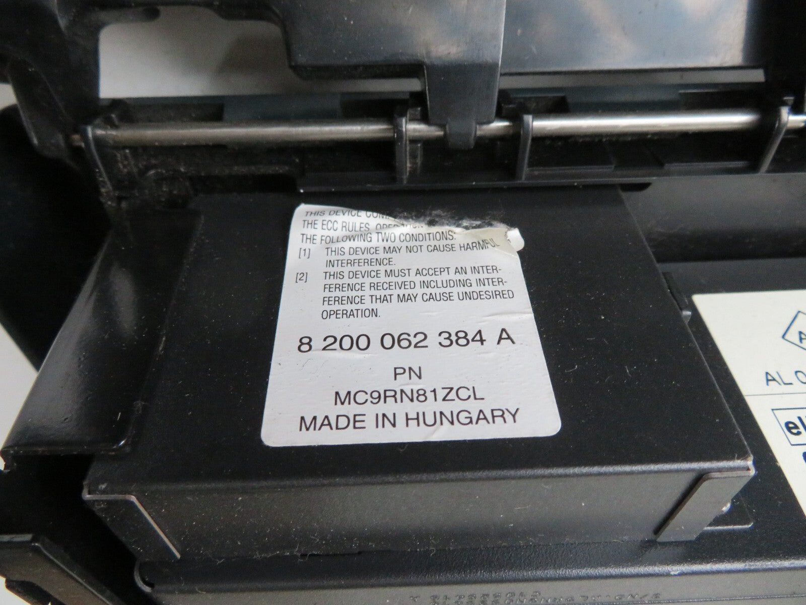 RENAULT MEGANE MK1 CD CHANGER 8200002656A 1999-2002 A1117-4