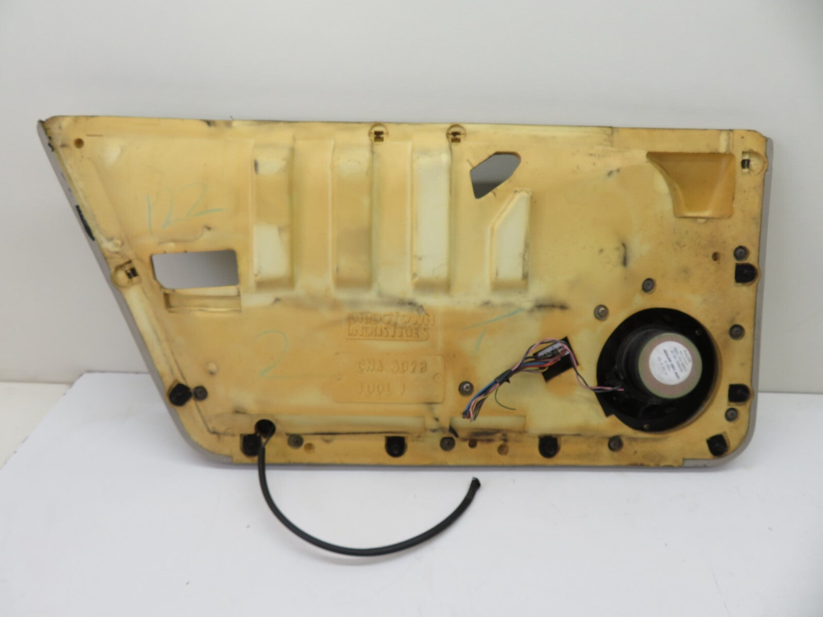 JAGUAR XJR OSR REAR RIGHT INTERIOR DOOR PANEL WITH SPEAKER ASHTRAY 1994-2001