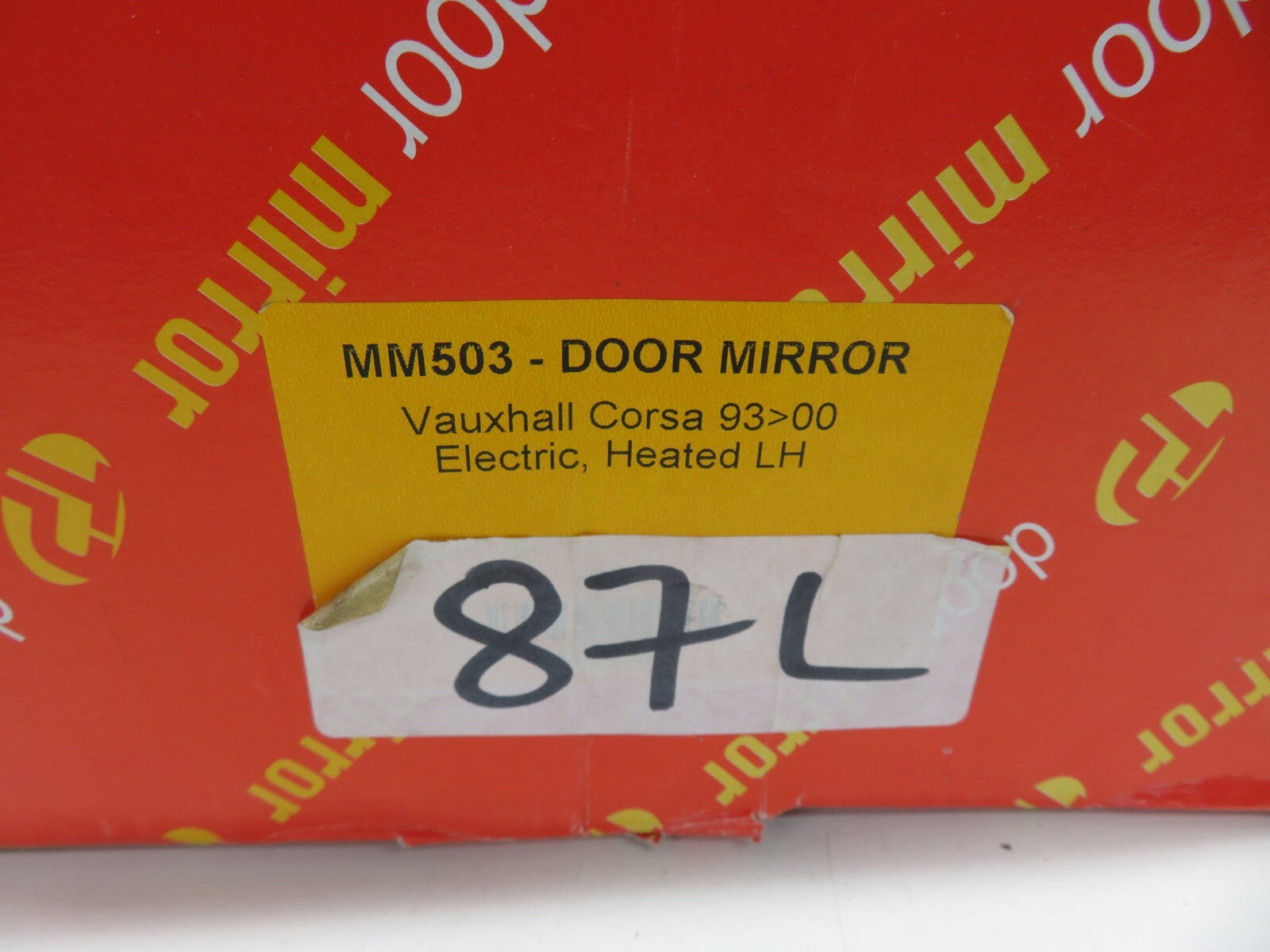 NS PASSENGER DOOR WING MIRROR FOR VAUXHALL CORSA 1993-2000 87L