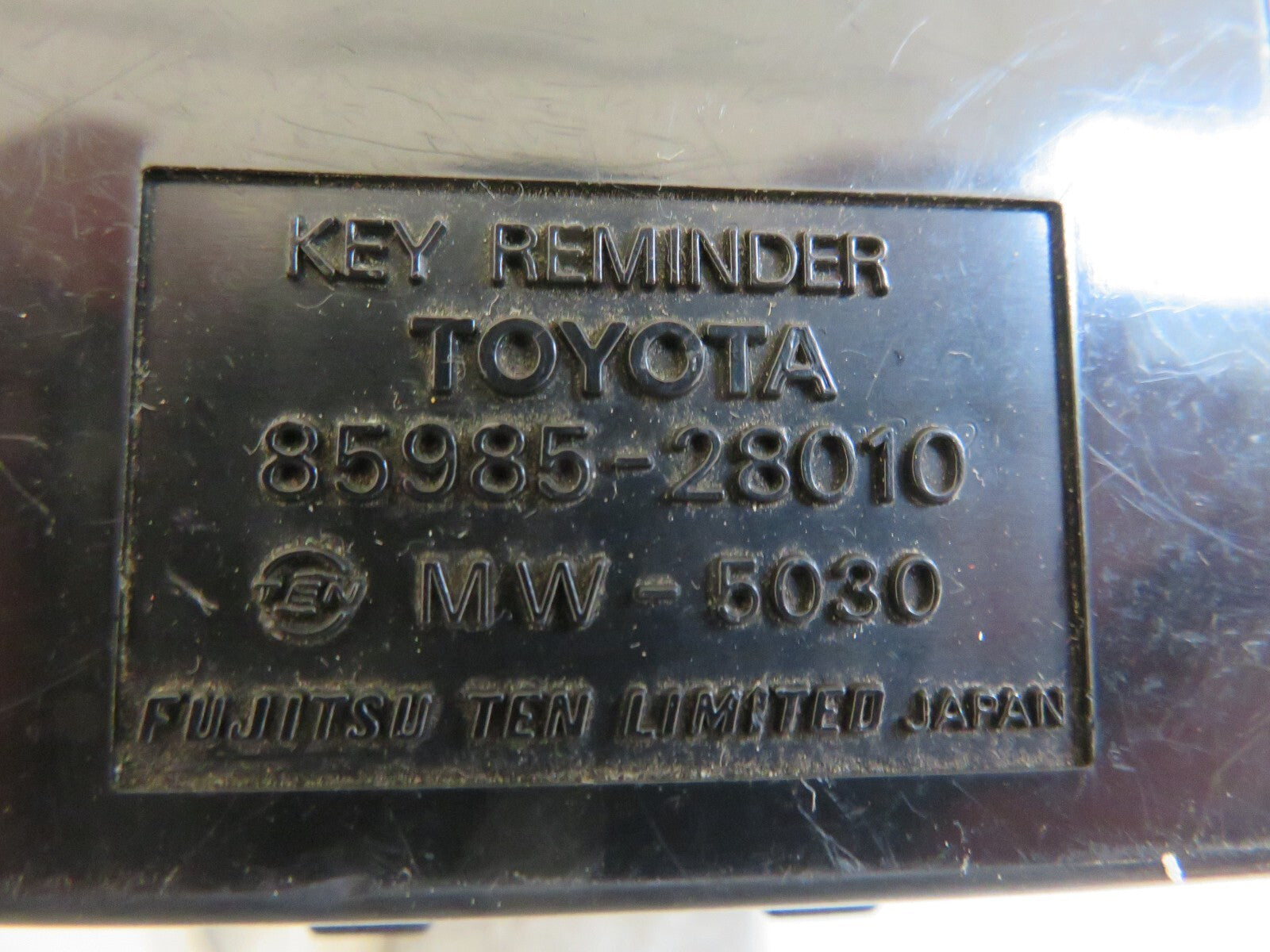 TOYOTA MR2 MK2 SW20 KEY REMINDER RELAY 85985-28010 AM1206-29