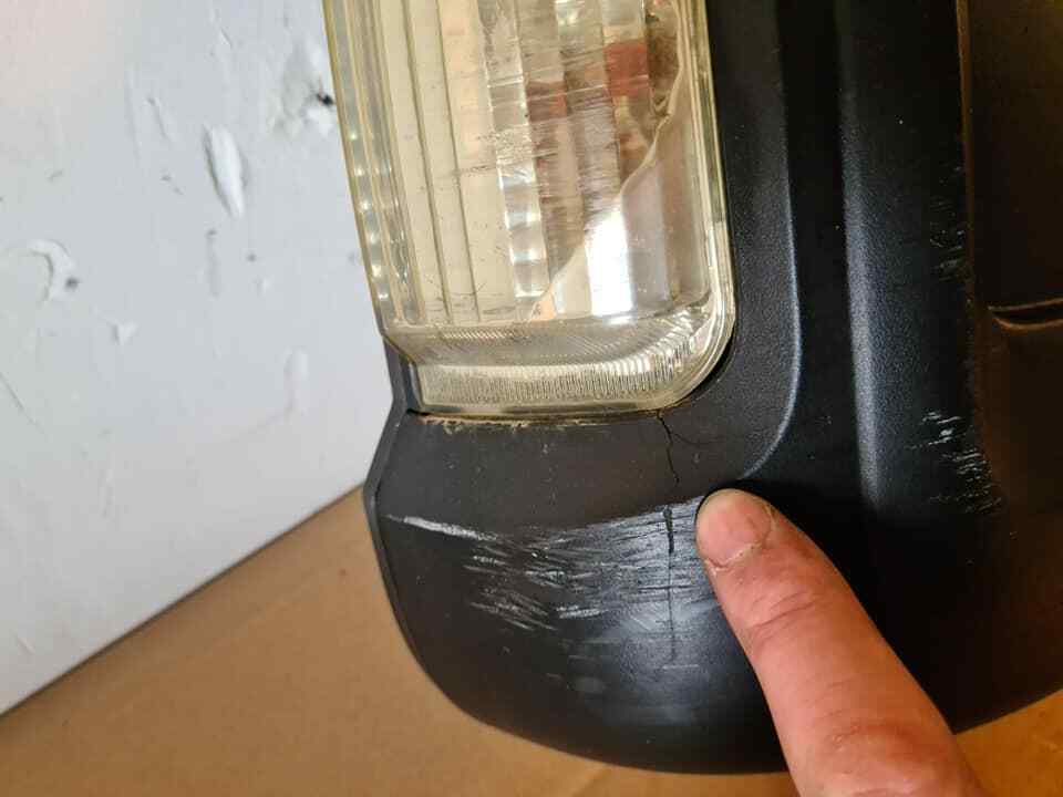 CITROEN RELAY OS DOOR WING MIRROR 2007-2011 A55 (SEE PHOTOS, DAMAGE)