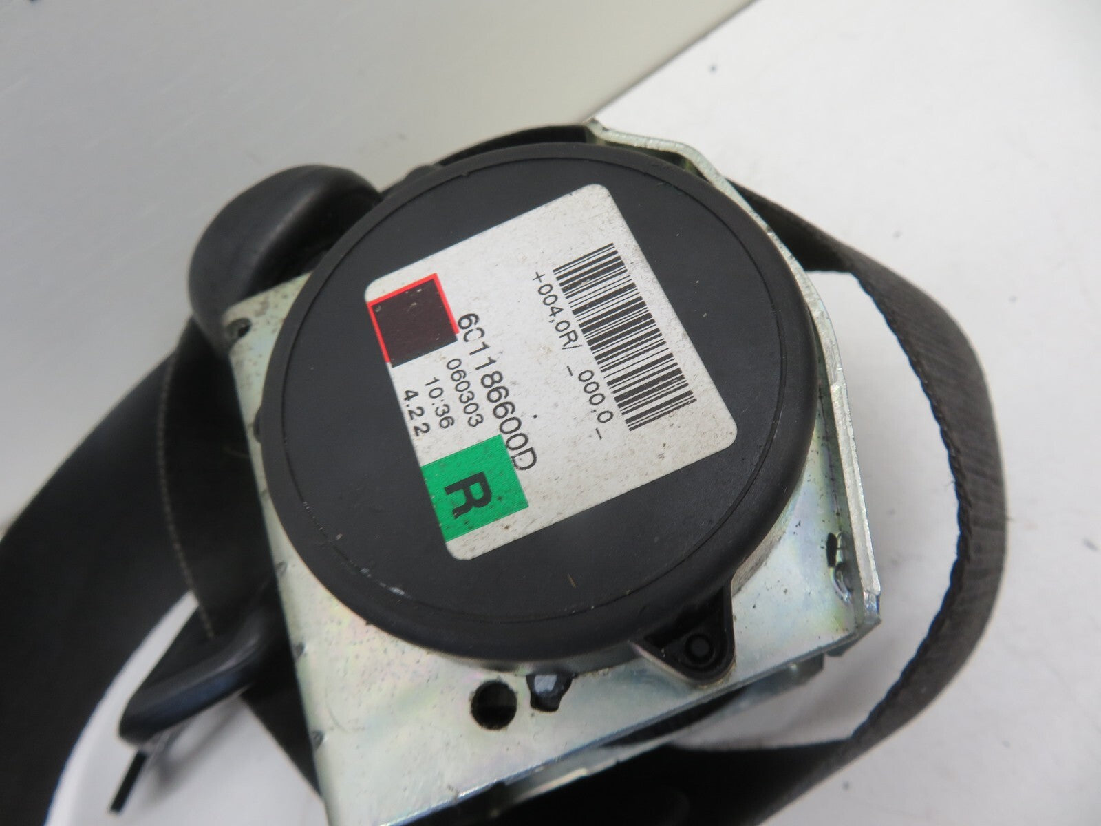 LAND ROVER FREELANDER 1 OS DRIVER FRONT SEAT BELT 601186600D 1997-2006 1730-10