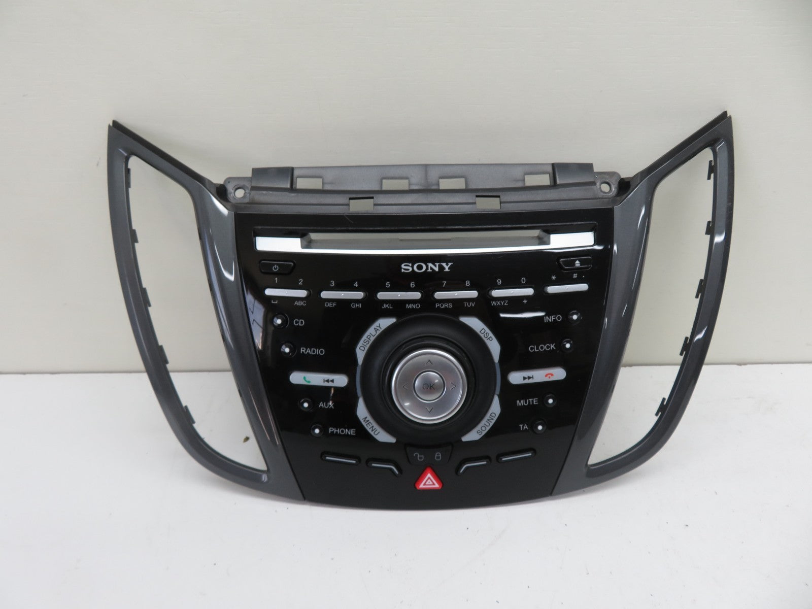 FORD C MAX RADIO CONTROL FASCIA TRIM SONY AM5T-18K811-DF37CE 2011-2015 1691-2