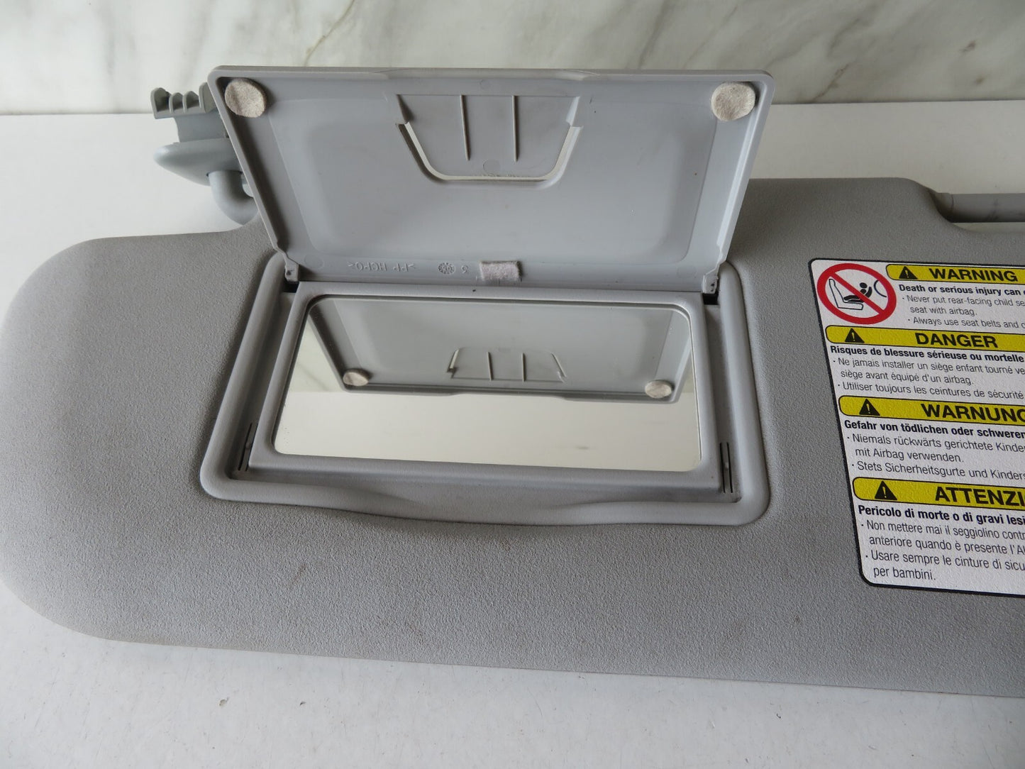 MAZDA 3 BK NS PASSENGER SUN VISOR 2004-2009 AMS1114